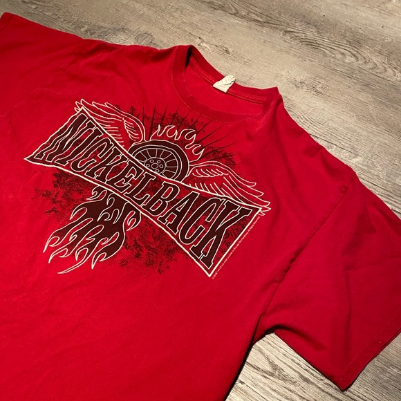 Nickelback Concert Tour T-Shirt Dark Horse 2009 Double Sided Men’s Size XL - Picture 2 of 5